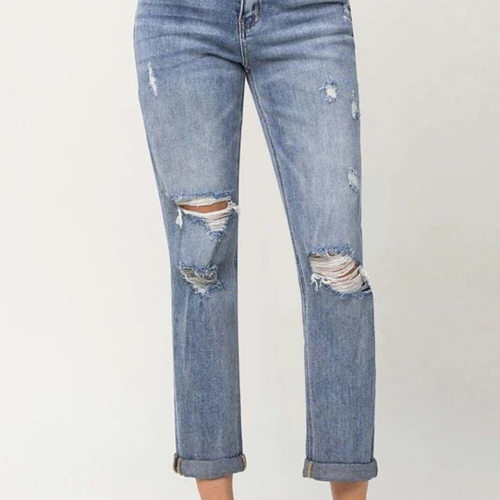 NWOT Vervet High Rise Boyfriend Jeans Size 26